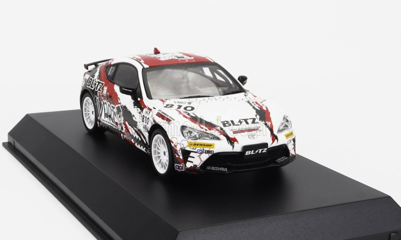 Kyosho Toyota 86 Vart N 810  Racing 2019 1:43 Černá Bílá Červená