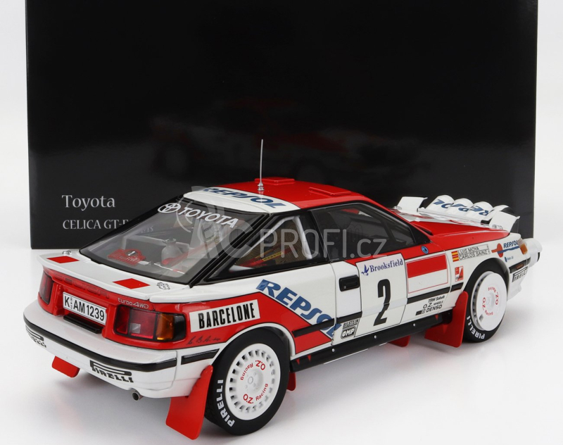 Kyosho Toyota Celica Gt-four St165 (night Version) N 2 1:18, bíločervená