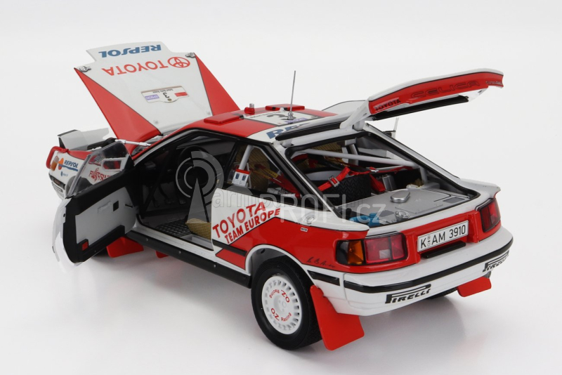 Kyosho Toyota Celica Gt-four St165 (night Version) N 3 1:18, bíločervená