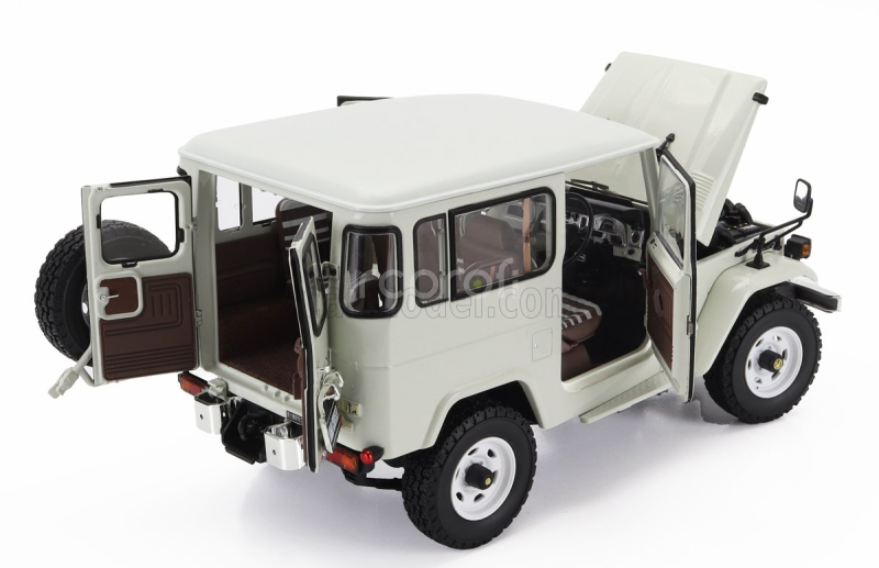 Kyosho Toyota Fj40 Land Cruiser 1980 1:18 Bílá