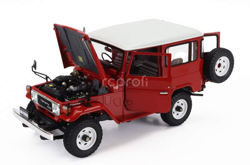 Kyosho Toyota Fj40 Land Cruiser 1980 1:18 Red