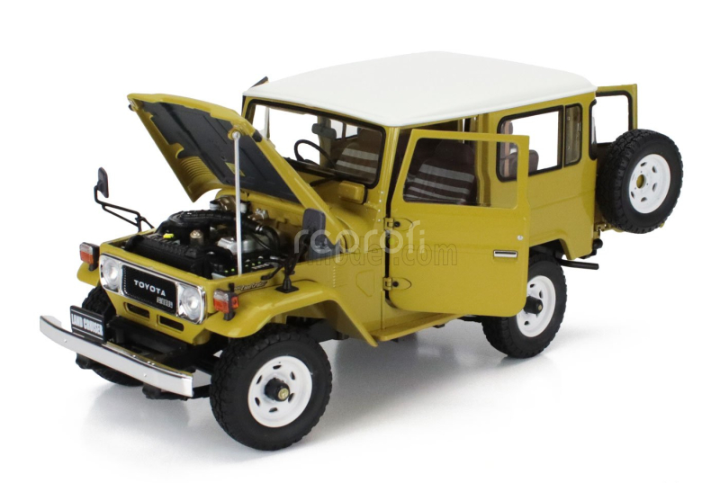 Kyosho Toyota Fj40 Land Cruiser 1980 1:18 Žlutá
