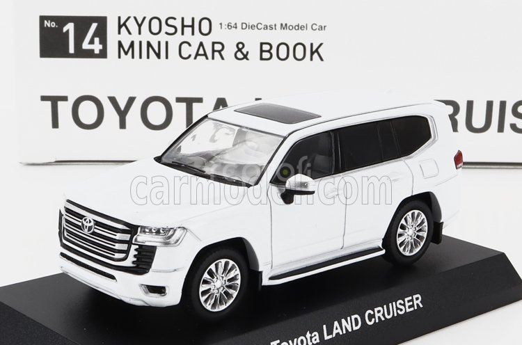 Kyosho Toyota Land Cruiser Zx 2021 1:64 Bílá