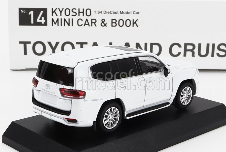 Kyosho Toyota Land Cruiser Zx 2021 1:64 Bílá