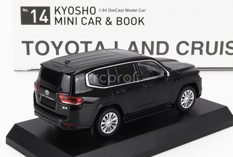 Kyosho Toyota Land Cruiser Zx 2021 1:64 Black