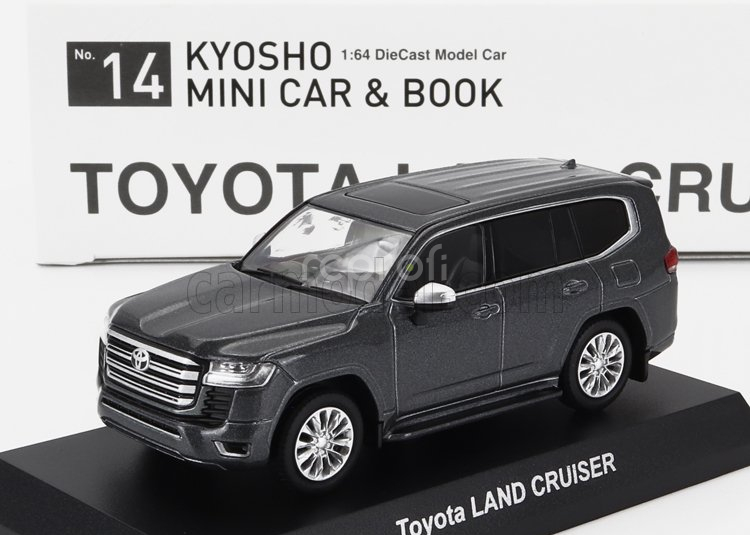 Kyosho Toyota Land Cruiser Zx 2021 1:64 Grey Met