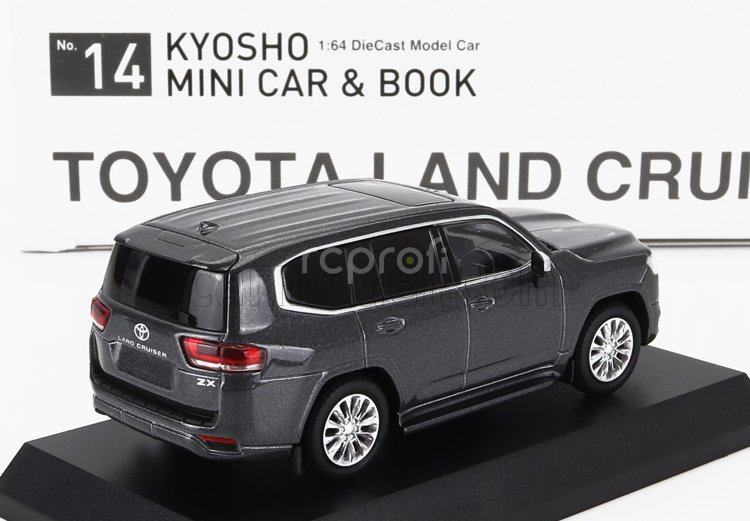 Kyosho Toyota Land Cruiser Zx 2021 1:64 Grey Met