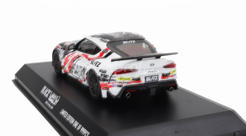 Kyosho Toyota Supra Gr Coupe Vart N 811 Racing 2022 1:43 Černá Bílá Červená