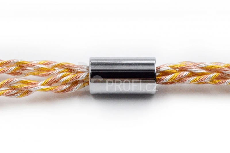 KZ 784 Core zlato/stříbrný smíšený kabel (C Pin)