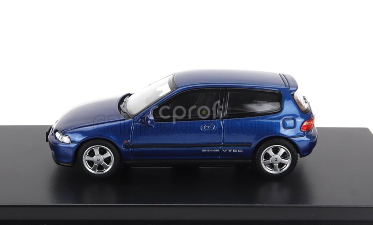 Lcd-model Honda Civic Eg6 Vtec 1993 1:64 Blue