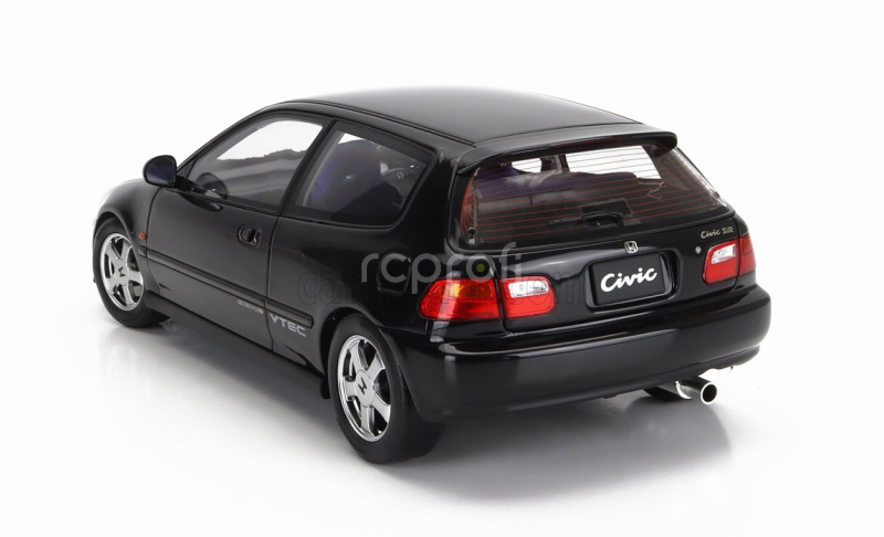 Lcd-model Honda Civic Sir Ii Eg6 Vtec 1993 1:18 Black