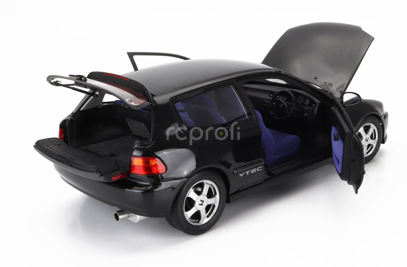 Lcd-model Honda Civic Sir Ii Eg6 Vtec 1993 1:18 Black