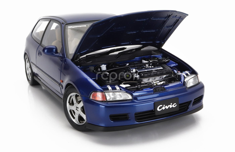 Lcd-model Honda Civic Sir Ii Eg6 Vtec 1993 1:18 Blue