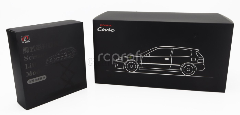 Lcd-model Honda Civic Sir Ii Eg6 Vtec 1993 1:18 Blue