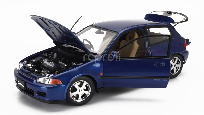 Lcd-model Honda Civic Sir Ii Eg6 Vtec 1993 1:18 Blue