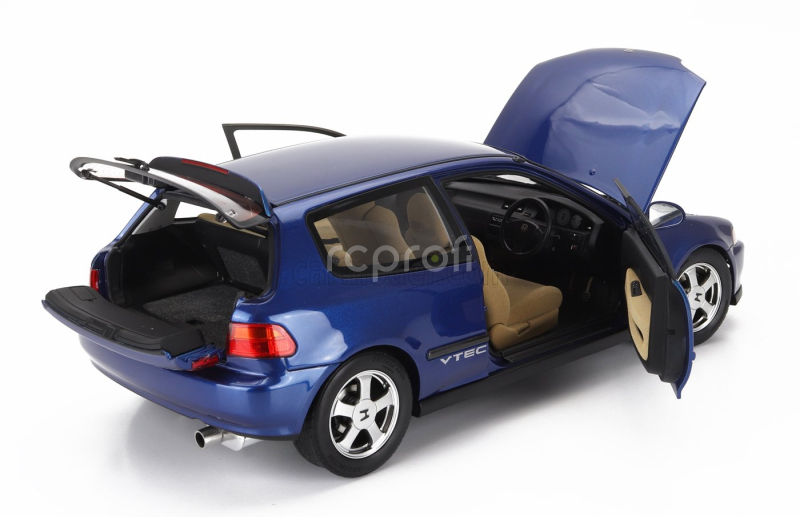 Lcd-model Honda Civic Sir Ii Eg6 Vtec 1993 1:18 Blue