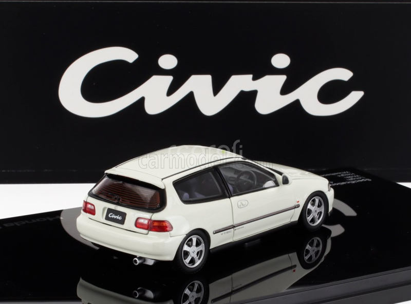 Lcd-model Honda Civic Sir Ii Eg6 Vtec 1993 1:43 Bílá