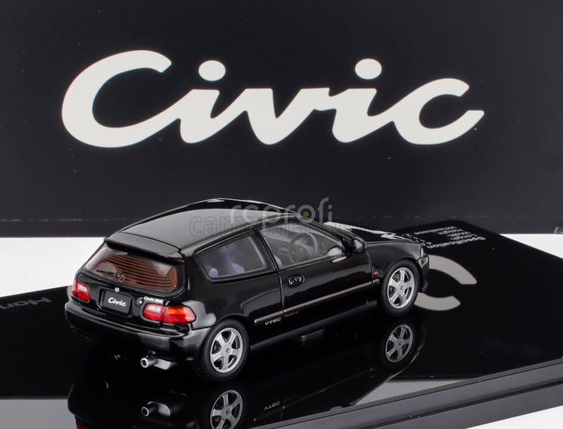 Lcd-model Honda Civic Sir Ii Eg6 Vtec 1993 1:43 Black