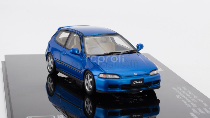 Lcd-model Honda Civic Sir Ii Eg6 Vtec 1993 1:43 Blue