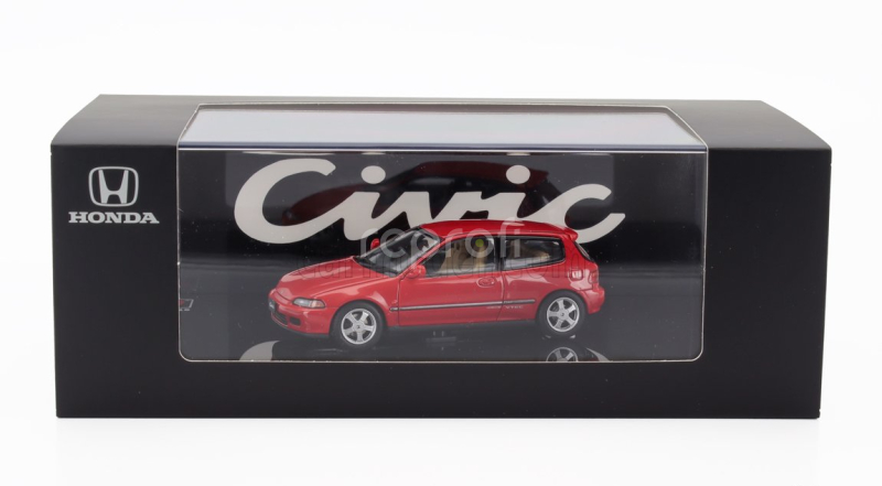 Lcd-model Honda Civic Sir Ii Eg6 Vtec 1993 1:43 Red