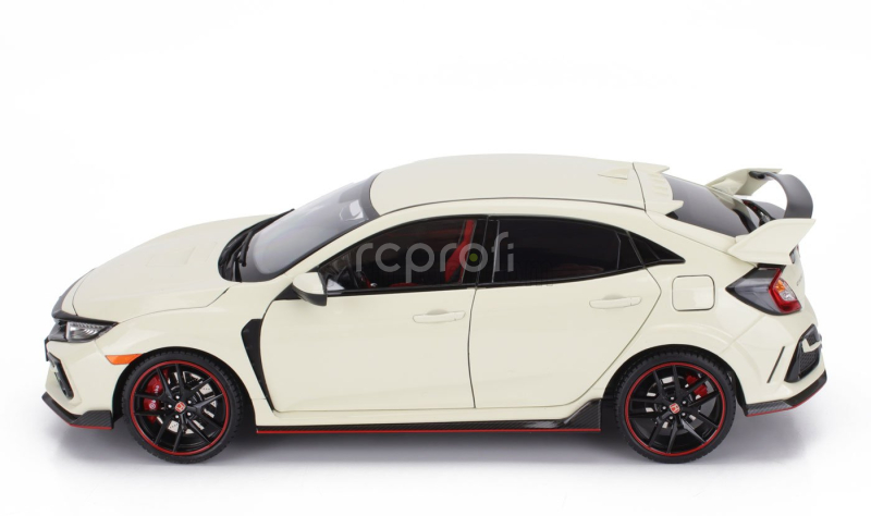 Lcd-model Honda Civic Type-r (fk8) 2020 1:18 Bílá