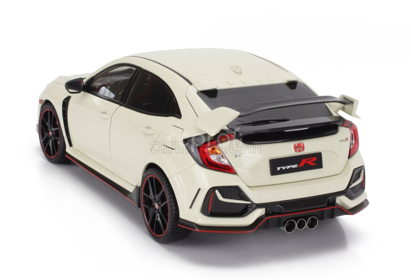 Lcd-model Honda Civic Type-r (fk8) 2020 1:18 Bílá
