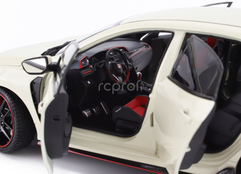Lcd-model Honda Civic Type-r (fk8) 2020 1:18 Bílá
