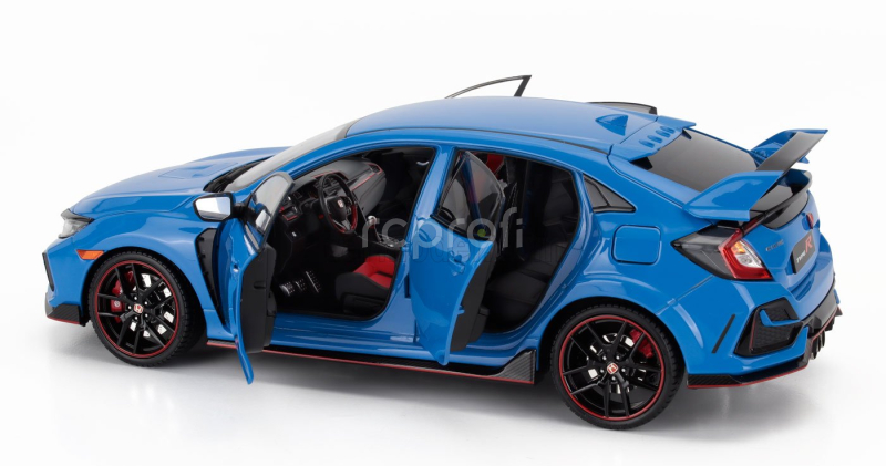 Lcd-model Honda Civic Type-r (fk8) 2020 1:18 Blue