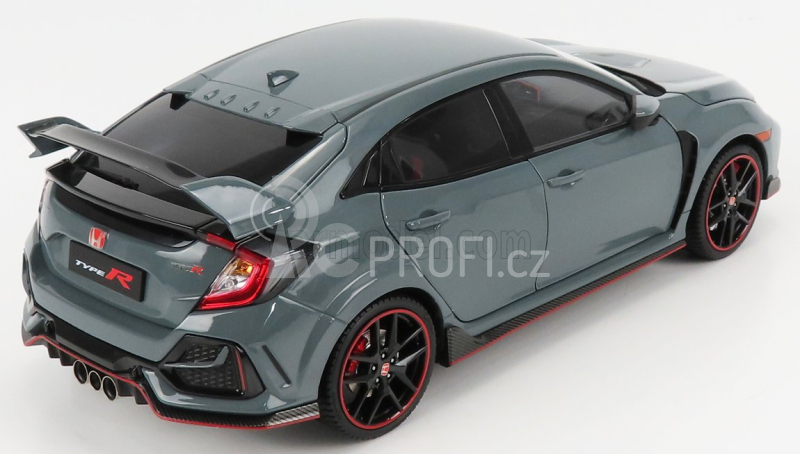 Lcd-model Honda Civic Type-r (fk8) 2020 1:18 Grey