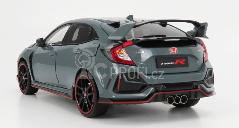Lcd-model Honda Civic Type-r (fk8) 2020 1:18 Grey