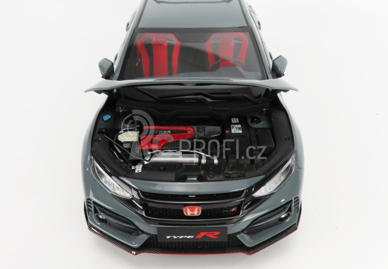 Lcd-model Honda Civic Type-r (fk8) 2020 1:18 Grey
