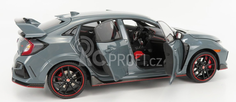 Lcd-model Honda Civic Type-r (fk8) 2020 1:18 Grey