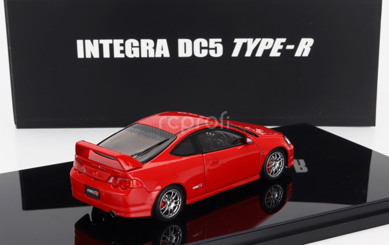 Lcd-model Honda Integra (dc5) Type R 2006 1:43 Red