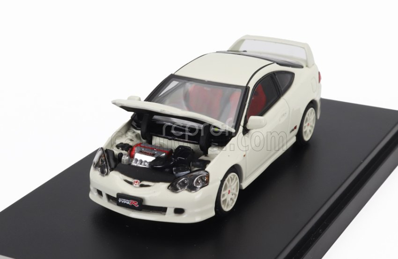 Lcd-model Honda Integra (dc5) Type R 2006 1:64 Bílá