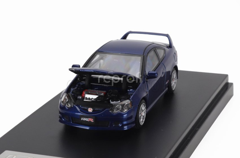 Lcd-model Honda Integra (dc5) Type R 2006 1:64 Blue