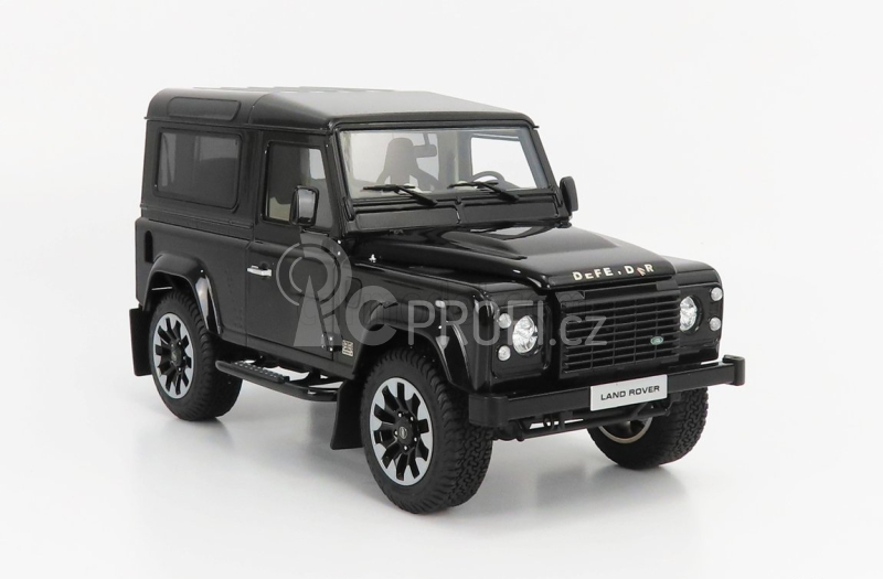 Lcd-model Land rover Defender 90 Works V8 70th Edition 2018 1:18 Black