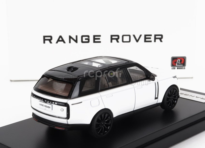 Lcd-model Land rover Range Rover 2022 1:64 Bílá Černá