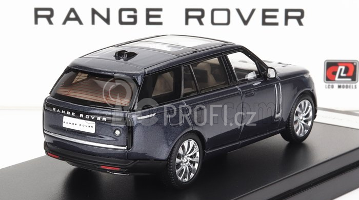 Lcd-model Land rover Range Rover 2022 1:64 Blue
