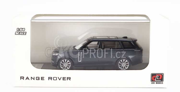 Lcd-model Land rover Range Rover 2022 1:64 Blue