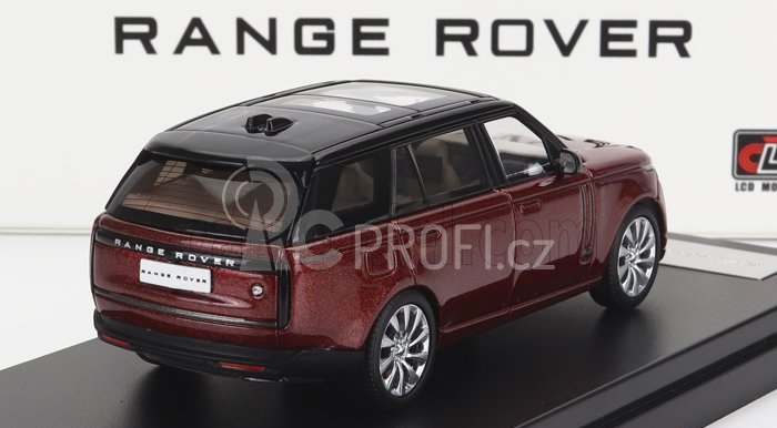 Lcd-model Land rover Range Rover 2022 1:64 Red
