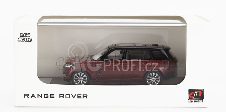Lcd-model Land rover Range Rover 2022 1:64 Red