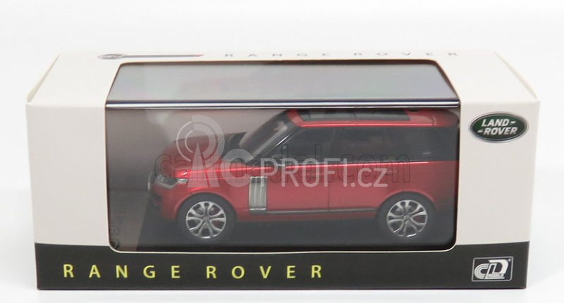 Lcd-model Land rover Range Rover Sv Autobiography Dynamic 2017 1:43 Red Met