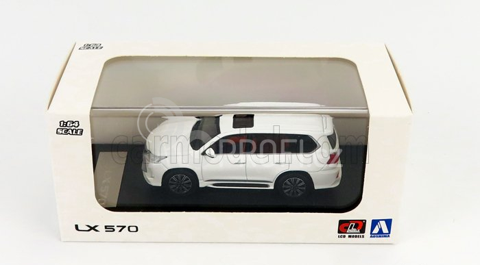 Lcd-model Lexus Lx570 2018 1:64 Bílá