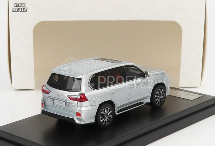 Lcd-model Lexus Lx570 2018 1:64 Silver