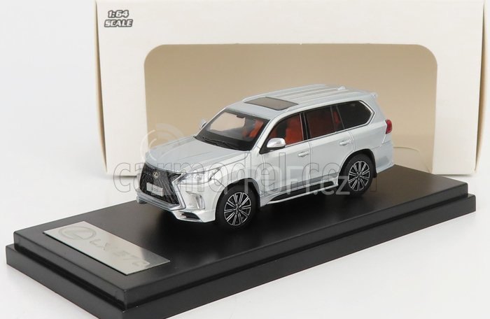 Lcd-model Lexus Lx570 2018 1:64 Silver