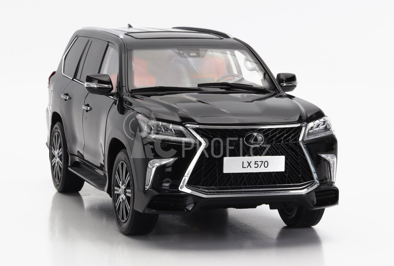 Lcd-model Lexus Lx570 2022 1:18 Black