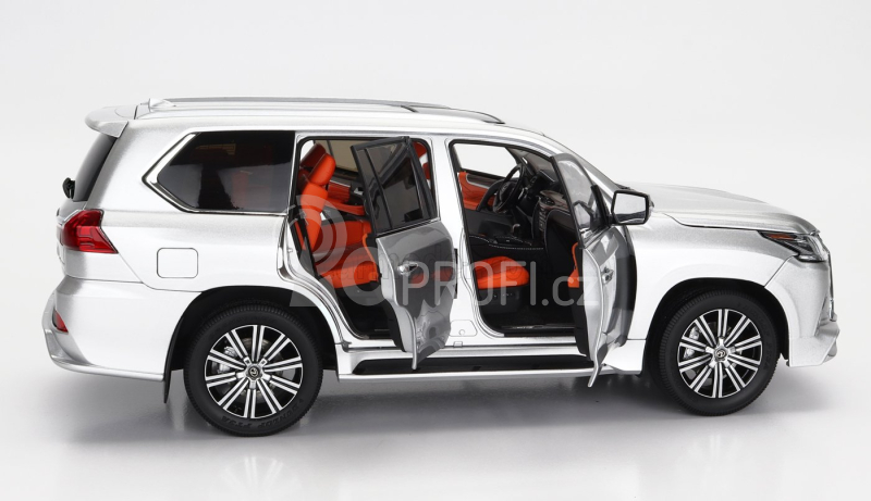Lcd-model Lexus Lx570 2022 1:18 Silver