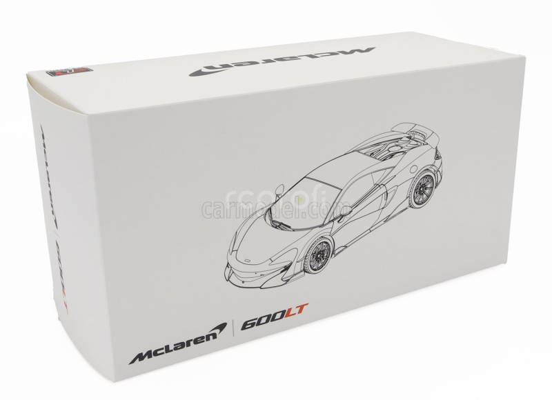 Lcd-model Mclaren 600lt 2018 1:18 Zelená