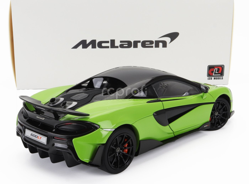 Lcd-model Mclaren 600lt 2018 1:18 Zelená