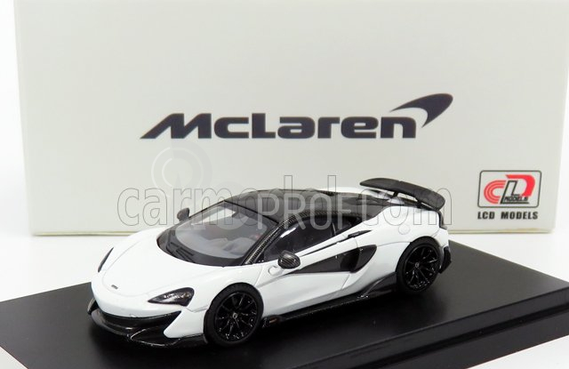 Lcd-model Mclaren 600lt 2018 1:64 Bílá